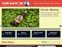 Tablet Screenshot of clubmate-uk.com